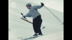 1958 – Bad Gastein – Hüttenleben – Skifahren – Hut life – Skiing – Austria – 8mm – Mountains – 1950s