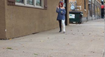 AJ walking with llwc 2