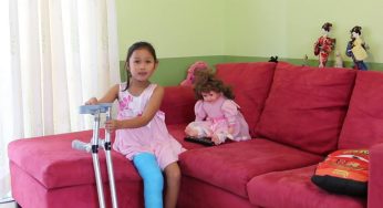 Ia does teach how to walk with crutches