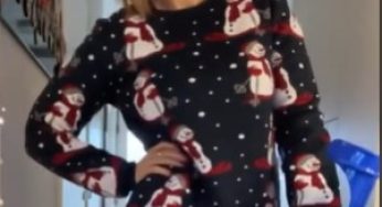 New dress with a broken leg