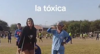 Toxic women in leg cast