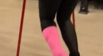 Sexy Pink leg cast SLC