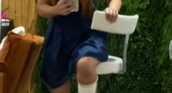 Nice plaster leg cast