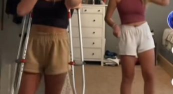 The cripple can dance haha